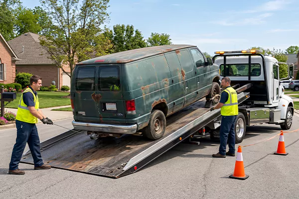 Junk Van Removal in Fort Worth, TX