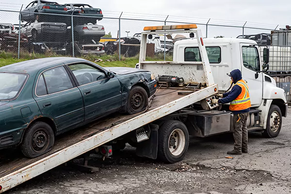 Salvage Car Removal in Fort Worth, TX