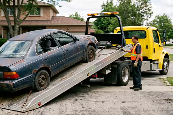 Same-Day Junk Car Removal in Fort Worth, TX