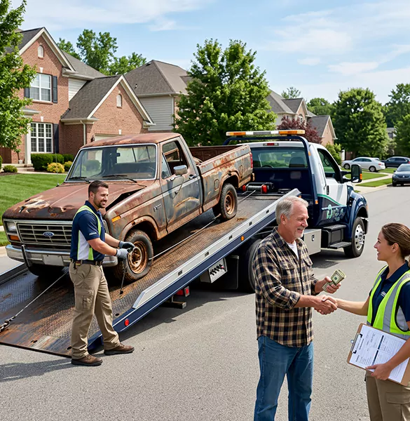 Reliable junk truck removal: your trusted scrap truck pickup service in Fort Worth, TX