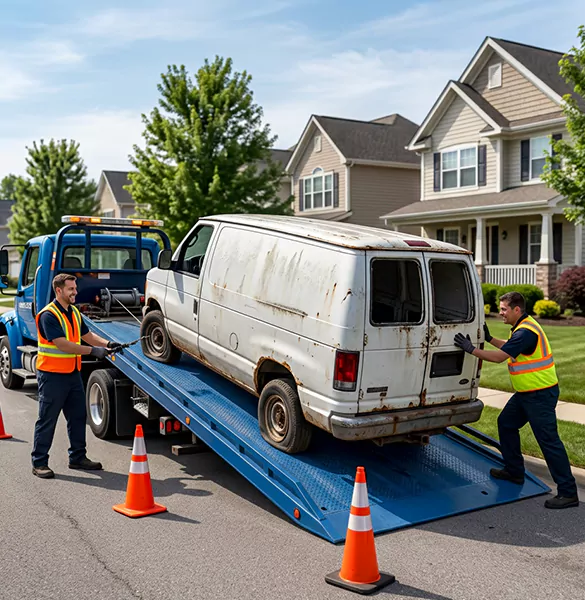 Trusted junk van removal service in Fort Worth, TX