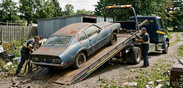 24 Hour Non-Running Junk Car Removal in Fort Worth