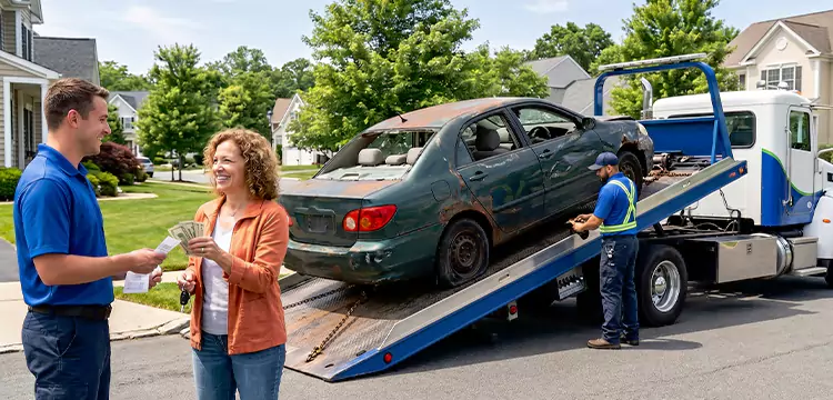 Flood-Damaged Junk Car Disposal in Fort Worth