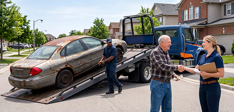 Remove Junk Car Without Title for Cash in Fort Worth