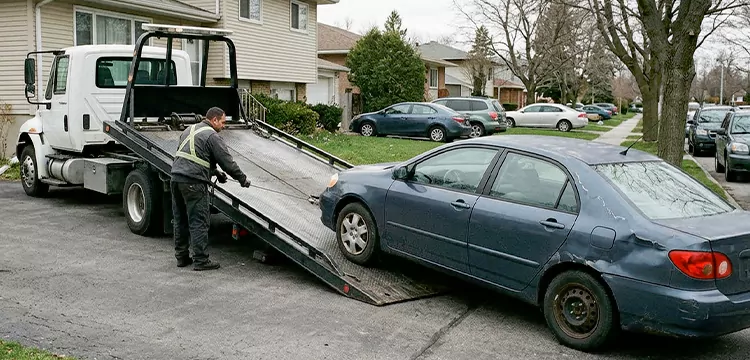 Same-Day Salvage Car Pickup in Fort Worth