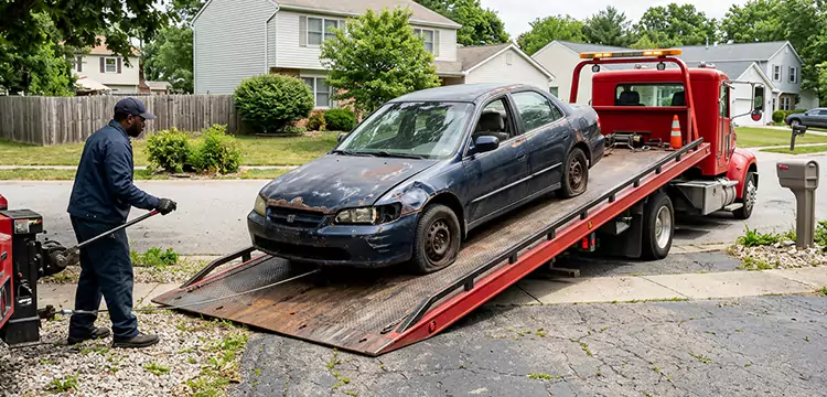 Same-Day Old Junk Car Removal in Fort Worth